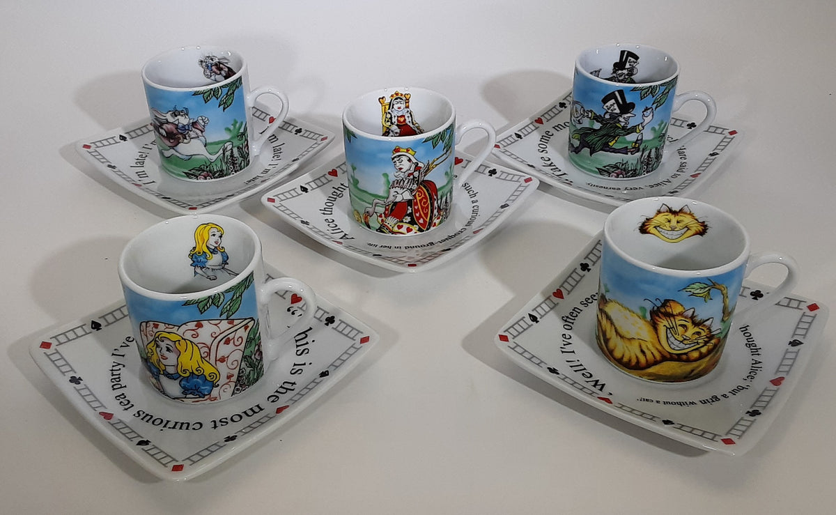 Wonderland Teacup + Saucer – abc carpet & home