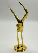 Brass Dancer Gymnast Figurine Collection of Five