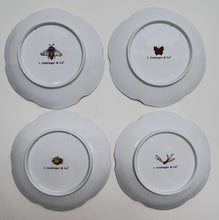 Godinger Primavera Canape/ Appetizer Plate Collection of Twelve