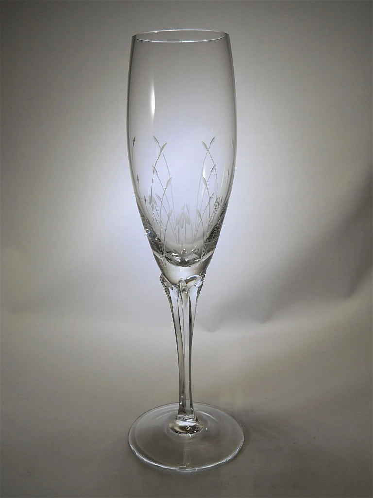 Gorham Handcrafted Crystal Jolie Champagne Flute Collection of Four. –  BINCHEY'S LLC.