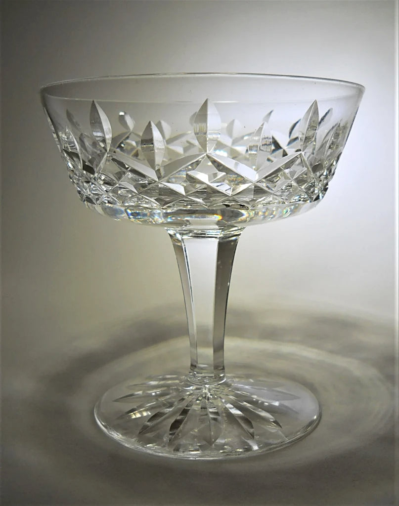 Waterford Crystal Lismore: Champagne / Sherbet (s), 4 1/8 Tall