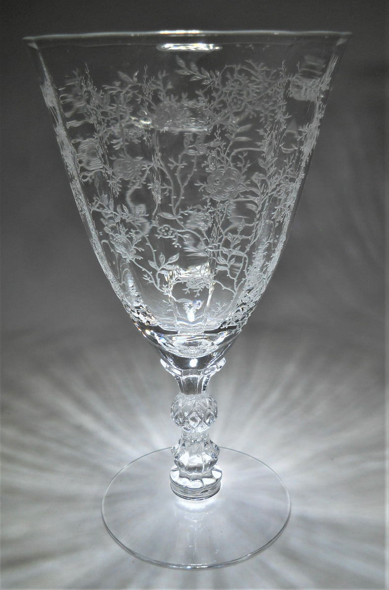 Vintage Fostoria good Crystal Glass