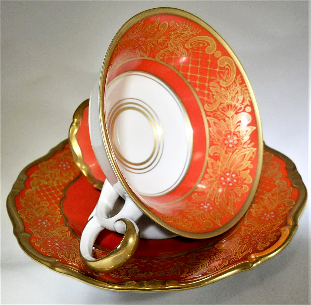 Assam Footed Cup & Saucer Set by Churchill