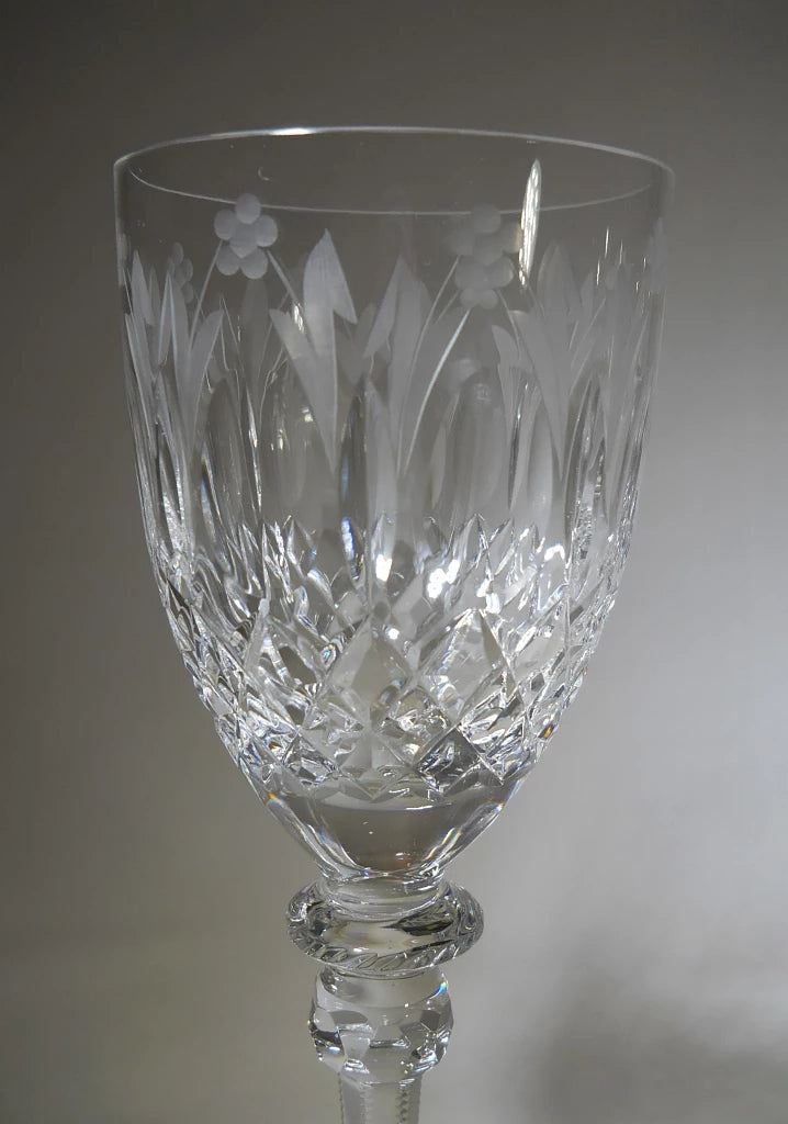 Vintage Wine Glasses Queen by Rogaska Crystal - Set of 4