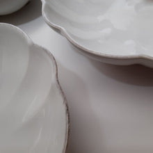 Simon Pearce Hartland White/Stone-Colored Stoneware Salad Bowl Collection Of Six