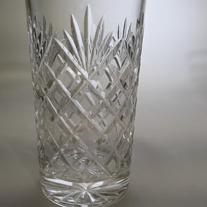 Edinburgh International Crystal Hand Cut Highball Glass Collection of Seven.