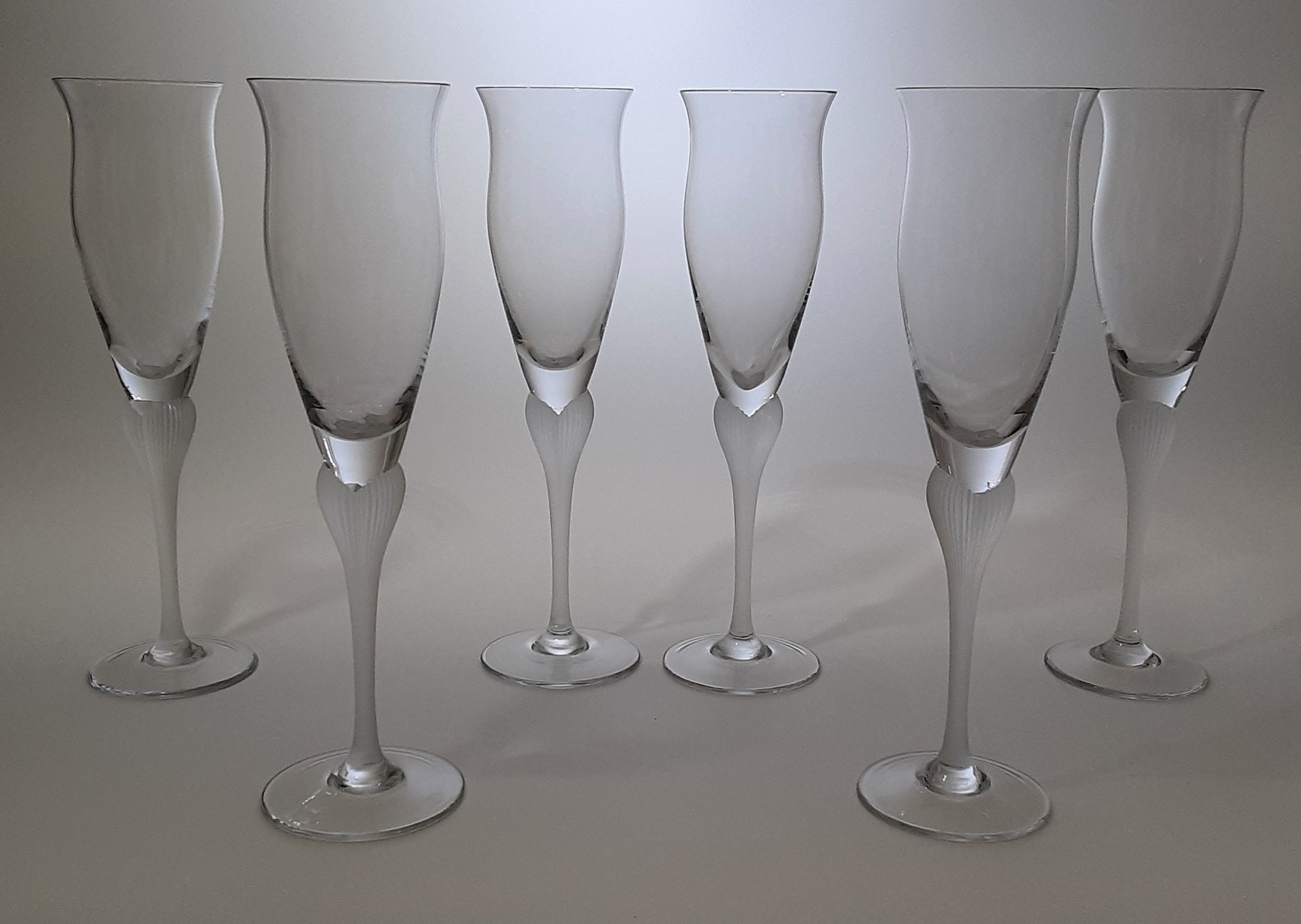 Mikasa 6749717 8 oz Clear Crystal Champagne Flutes