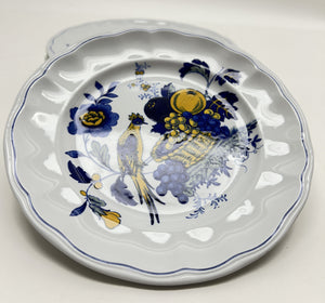 Spode England Fine Stone Blue Bird Cup, Plate, Soup Bowl 25-Piece Collection, 1958-1990