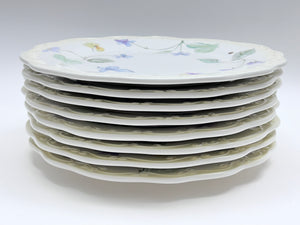 Pfaltzgraff Vienna Floral 35-Piece Ceramic Dinnerware Collection For Seven to Eight, w/ extra 6-Piece Melamine Set.