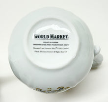 Downton Abbey Masterpiece World Market Teapot w/ Creamer/Sugar Bowl PLUS Boxed Four Cup/Saucer Set, 2015.