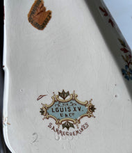 Sarreguemines Faience Louis XV Pocket Wall Vase. C.1900-1919