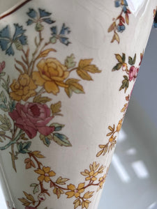 Sarreguemines Faience Louis XV Pocket Wall Vase. C.1900-1919