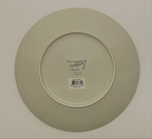 Primitives by Kathy "My Door Will Forever Be Open" Stoneware Memory 12" Plate