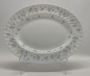 Wedgwood April Flowers 53-Piece English Bone China Dinnerware Collection for Eight, 1983-1988