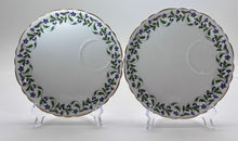 Aynsley England Fine Bone China Dessert Plate and Cup Set of Two. c.1925-1934