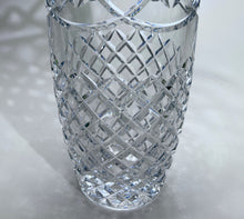 Galway Celtic Large Lead Crystal Vase. Ireland, 2007.