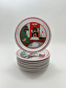 Noritake Epoch Twas' The Night Before Christmas 32-Piece Stoneware Dinnerware Collection for Eight.