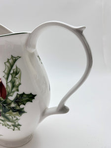 Charter Club Winter Garland and 222 Fifth Holiday Wishes Holiday Pitcher Set of Two.