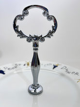 Pottery Barn Reindeer Two Tier Holiday Plate Serving Stand.