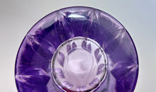 Waterford Marquis Sheridan Lilac Cut 9" Flared Vase.