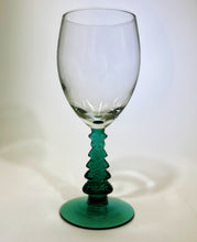 Libbey Glass Co. Christmas Tree Water Goblet Collection for Eleven.
