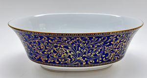 Sango Japan Aristocrat Cobalt Blue and Gold 91-Piece Dinnerware / Tableware Collection for Twelve
