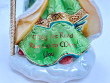 Bradford Editions Gift Of Irish Blessings "When Irish Eyes Are Smiling" Santa Music Box, 2003