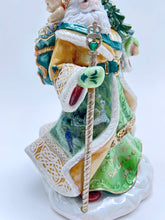 Bradford Editions Gift Of Irish Blessings "When Irish Eyes Are Smiling" Santa Music Box, 2003