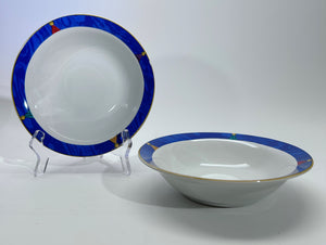 Signature Troubadour by Riviera Van Beers 43-Piece Stoneware Dinnerware Collection for Seven.