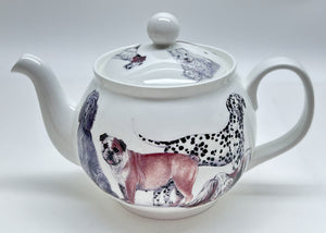 Roy Kirkham Dogs Galore Fine Bone China Teapot, c.2006