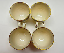 Lenox Autumn Presidential Collection Cup and Saucer Set of Four.