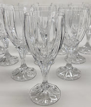 Mikasa Berkeley Lead Crystal Water Collection of Ten 1989-2004.