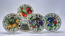 Sakura Oneida Genuine Stoneware Sonoma 13-Piece Salad/ Dessert Plate Set.