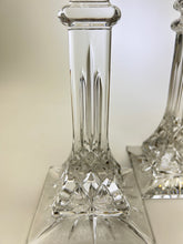 Waterford Crystal Lismore 10" Tall Candlestick Pair