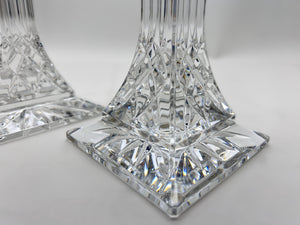 Waterford Crystal Lismore 10" Tall Candlestick Pair