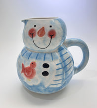 Lifestyle Home Pat Olson Snowman Water Pitcher with 3-D Carrot Nose.
