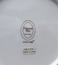 Christian Dior Joyeux Noel 9" Round Vegetable Bowl 1991-1995