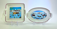 Villeroy and Boch Naif Christmas Serving Platter, Dish, Tray, and Shakers Collection