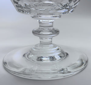 Gorham Crystal King Charles 7-Piece Water Goblet and Wine Glass Set, c.1974