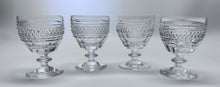 Gorham Crystal King Charles 7-Piece Water Goblet and Wine Glass Set, c.1974