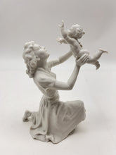 Hutschenreuther Mother's Darling White Porcelain Figurine.