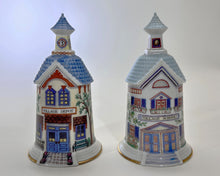 Lenox The Country Village Fine Porcelain Bell Set of Seven, 1993