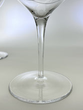 Villeroy and Boch Spiral Cut Balloon Wine Glass Set of Six.