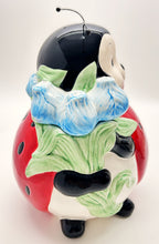 Burton and Burton Ladybug Ceramic Cookie Jar.