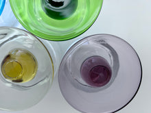 Waterford Marquis Rotondo Assorted Colors All Purpose Glass Set of Four.