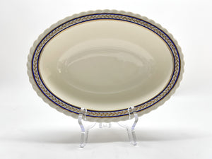 Princess China Bavaria 31-Piece Blue/ Gold Soup Bowl and Plate Collection.