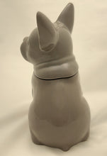 Target Threshold French Bulldog Brown/Grey Stoneware Cookie/ Treat Jar.