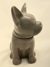 Target Threshold French Bulldog Brown/Grey Stoneware Cookie/ Treat Jar.