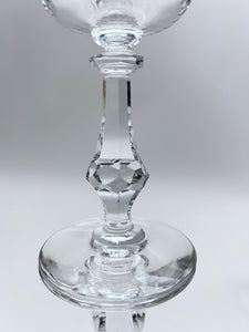 Rock Sharpe Charleston Champagne/ Tall Sherbet Crystal Collection of Six, c.1930-1940's