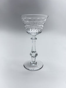 Rock Sharpe Charleston Liquor Cocktail Crystal Collection of Eight, c.1930-1940's